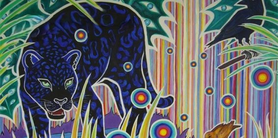 animal de poder en el chamanismo Visiones de animales de poder durante ritual de ayahuasca"